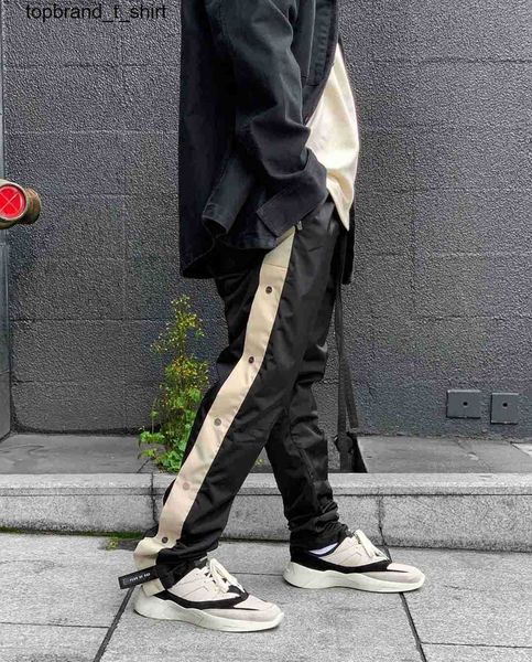 new men's pants designer essential season 6 ribbon button casual men's fashion streetwear pants, Black
new men's pants designer essential season 6 ribbon button casual men's fashion streetwear pants, Black
