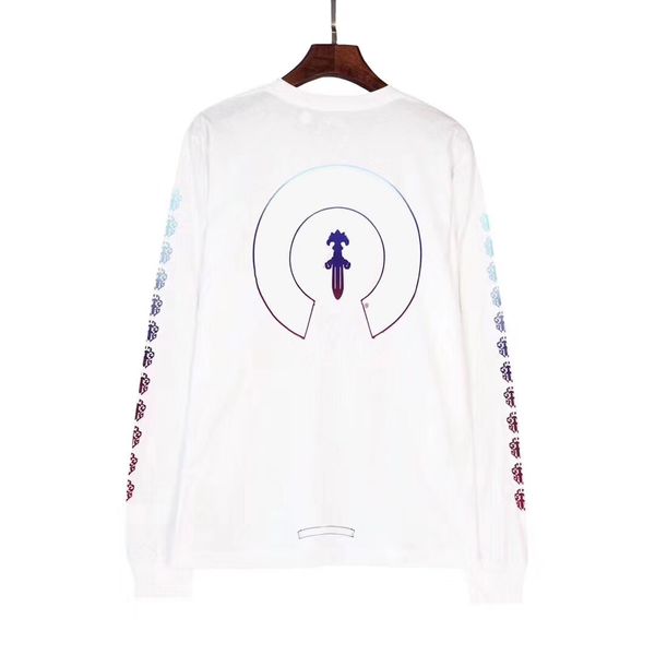 brand clothing mens designer long sleeve t shirt cotton letter pattern printed casual men woman classic ch, White;black
brand clothing mens designer long sleeve t shirt cotton letter pattern printed casual men woman classic ch, White;black