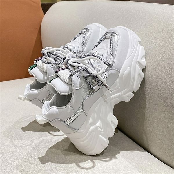 chunky sneakers casual vulcanized shoes woman high platform sneakers femme lace up white flats women spring ladies footwear 220623, Black
chunky sneakers casual vulcanized shoes woman high platform sneakers femme lace up white flats women spring ladies footwear 220623, Black