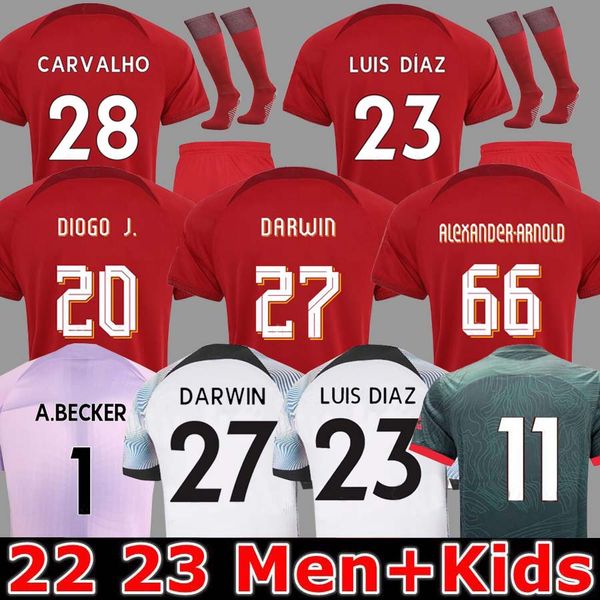 22/23 soccer jerseys darwin luis diaz 2022 2023 fans player ramsey alexander arnold diogo j. fabinho jones a.becker robertson men kids kit f, Black;yellow
22/23 soccer jerseys darwin luis diaz 2022 2023 fans player ramsey alexander arnold diogo j. fabinho jones a.becker robertson men kids kit f, Black;yellow