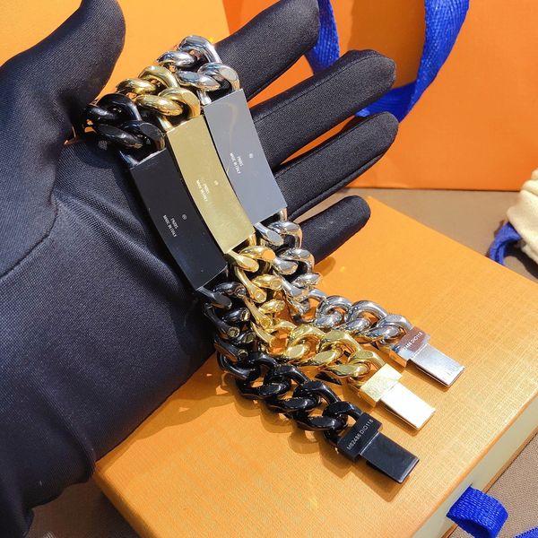 multi-color link chains luxury design gold glittering male and female couple gifts exquisite charm bracelets basic versatile fashion style, Black
multi-color link chains luxury design gold glittering male and female couple gifts exquisite charm bracelets basic versatile fashion style, Black