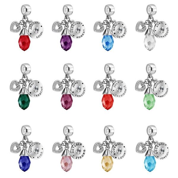plated silver dangle charm heart love birthday multicolor birthstone beads fit charms bracelet diy jewelry accessories, Bronze;silver
plated silver dangle charm heart love birthday multicolor birthstone beads fit charms bracelet diy jewelry accessories, Bronze;silver