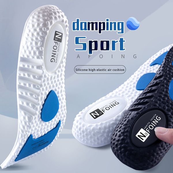 silicone orthopedic soft elastic sneakers insoles for men women sport running breathable shock absorption shoe sole pads, Black
silicone orthopedic soft elastic sneakers insoles for men women sport running breathable shock absorption shoe sole pads, Black