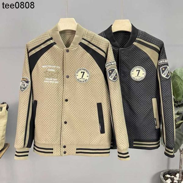new coat spring and autumn 2022 men's fashion essentials short baseball jersey street fashion contrast color motorcycle jacket top, Black;brown
new coat spring and autumn 2022 men's fashion essentials short baseball jersey street fashion contrast color motorcycle jacket top, Black;brown