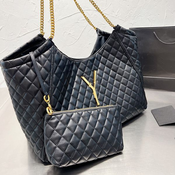 womens maxi gaby shopping bags with pouch large capacity gold metal chain shoulder underarm genuine leather outdoor sacoche designer handbag
womens maxi gaby shopping bags with pouch large capacity gold metal chain shoulder underarm genuine leather outdoor sacoche designer handbag