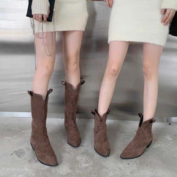 hbp boots western cowboy short boots new autumn thick heel pointed british style highheeled cavalry 221018, Black
hbp boots western cowboy short boots new autumn thick heel pointed british style highheeled cavalry 221018, Black
