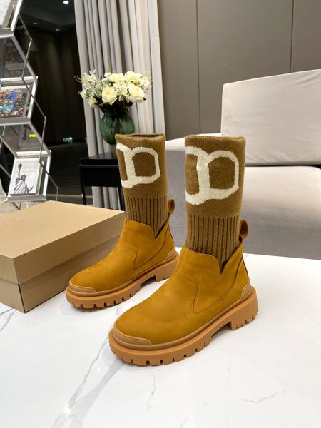 fashion designer wool warm boots womens winter platform socks boot rubber thick soled pedal plus velvet cotton booties knitted leather women, Black
fashion designer wool warm boots womens winter platform socks boot rubber thick soled pedal plus velvet cotton booties knitted leather women, Black