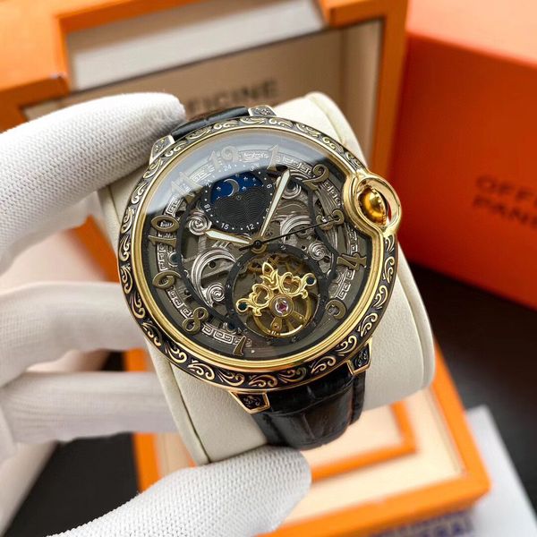 watch 2022 men watch automatic mechanical hollow watches classic style 43mm full stainless steel 5 atm waterproof sapphire, Slivery;brown
watch 2022 men watch automatic mechanical hollow watches classic style 43mm full stainless steel 5 atm waterproof sapphire, Slivery;brown