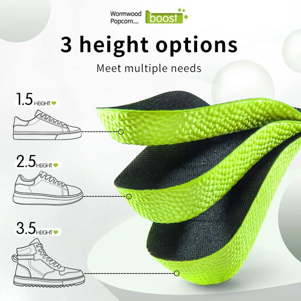 memory foam height increase insoles for men women shoes flat feet arch support orthopedic insoles sneakers heel lift shoe pads, Black
memory foam height increase insoles for men women shoes flat feet arch support orthopedic insoles sneakers heel lift shoe pads, Black