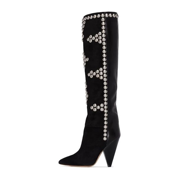 boot s long brand designer pointed toe strange heel ladies shoes winter over the knee women high botas mujer 220915, Black
boot s long brand designer pointed toe strange heel ladies shoes winter over the knee women high botas mujer 220915, Black