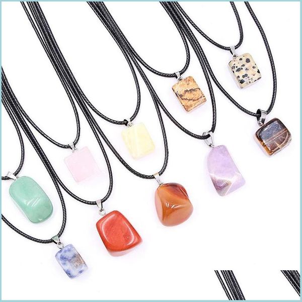 pendant necklaces irregar natural stone pendant necklace amethyst lapis rose quartz crystal necklaces healing for women men drop deli dhg1b, Silver
pendant necklaces irregar natural stone pendant necklace amethyst lapis rose quartz crystal necklaces healing for women men drop deli dhg1b, Silver