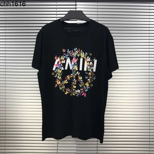 amirs butterfly letter printing designer fashion brand men and women couples round neck short sleeve t-shirt, White;black
amirs butterfly letter printing designer fashion brand men and women couples round neck short sleeve t-shirt, White;black