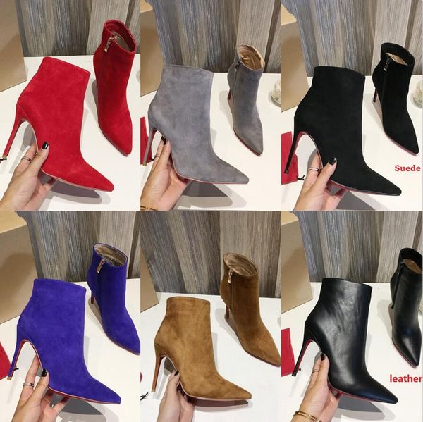 high designer boots heel shoes red shiny bottoms 8cm 10cm thin heels pointed toe boot black suede classics women leather pumps 35-42 with
high designer boots heel shoes red shiny bottoms 8cm 10cm thin heels pointed toe boot black suede classics women leather pumps 35-42 with
