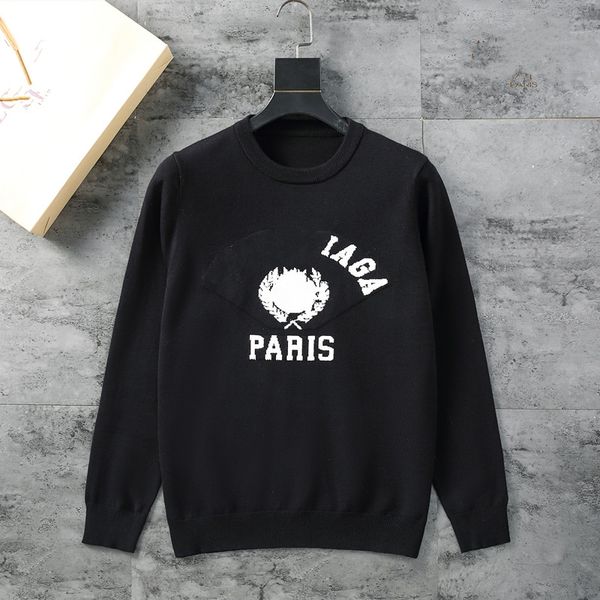 mens women sweaters high-end design fitted style warm knitted cotton blended o-neck letter printing slim fit fashion 202s, White;black
mens women sweaters high-end design fitted style warm knitted cotton blended o-neck letter printing slim fit fashion 202s, White;black
