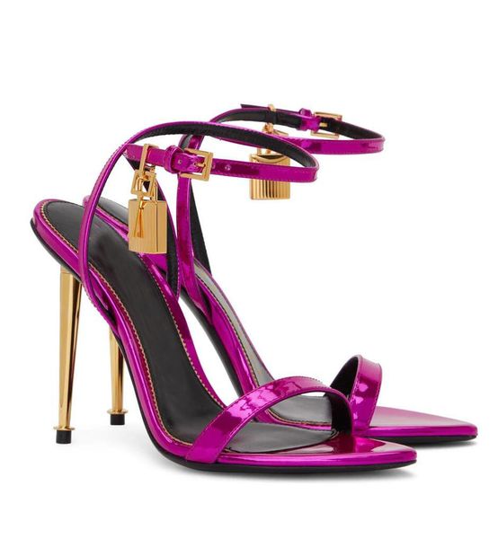 elegant brand women padlock pointy naked sandals shoes hardware lock-and-key women metal stiletto heel party dress wedding eu35-43, Black
elegant brand women padlock pointy naked sandals shoes hardware lock-and-key women metal stiletto heel party dress wedding eu35-43, Black