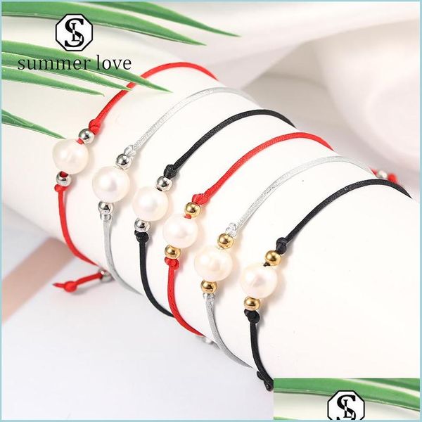 chain new arrival stainless steel beads rope pearl charm 3 colour bracelet bohemia braided friendship jewelry gift for women meny dr dhr7g, Black
chain new arrival stainless steel beads rope pearl charm 3 colour bracelet bohemia braided friendship jewelry gift for women meny dr dhr7g, Black