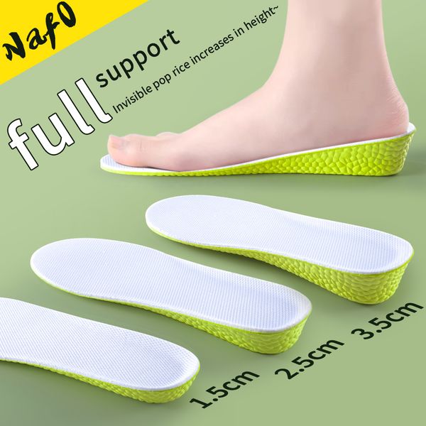 invisible height increase insoles green pu shoes sole soft elasticity pad breathable comfortable for men women feet care insoles, Black
invisible height increase insoles green pu shoes sole soft elasticity pad breathable comfortable for men women feet care insoles, Black