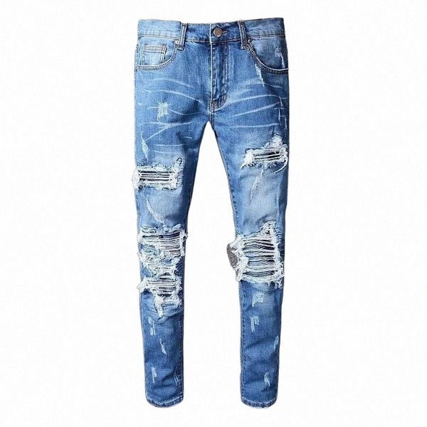 men's jeans trend blue ripped jean stacked hole spijkerbroeken heren biker pant homme marque de luxe high street skinny men i2qw#
men's jeans trend blue ripped jean stacked hole spijkerbroeken heren biker pant homme marque de luxe high street skinny men i2qw#