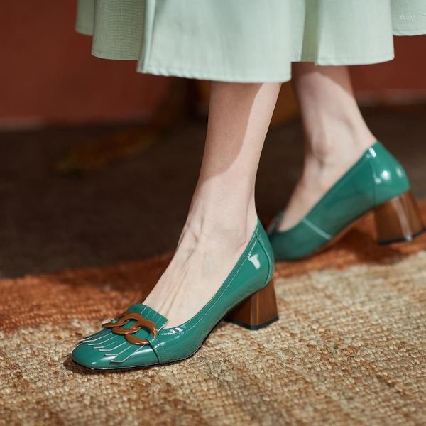 new fashion dress shoes 2022 spring women pumps square toe genuine leather ladies heels slip on high patent quality, Black
new fashion dress shoes 2022 spring women pumps square toe genuine leather ladies heels slip on high patent quality, Black