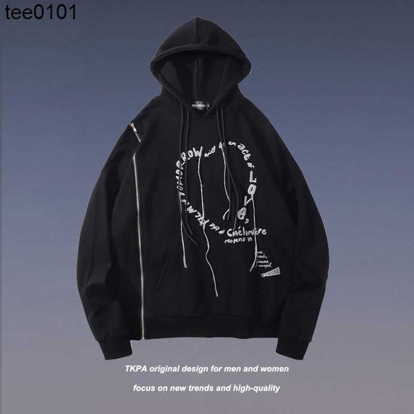 tkpa hip hop hooded sweater men's and women's new fashion brand street love three-dimensional printing detachable sleeve coat in a, Black
tkpa hip hop hooded sweater men's and women's new fashion brand street love three-dimensional printing detachable sleeve coat in a, Black