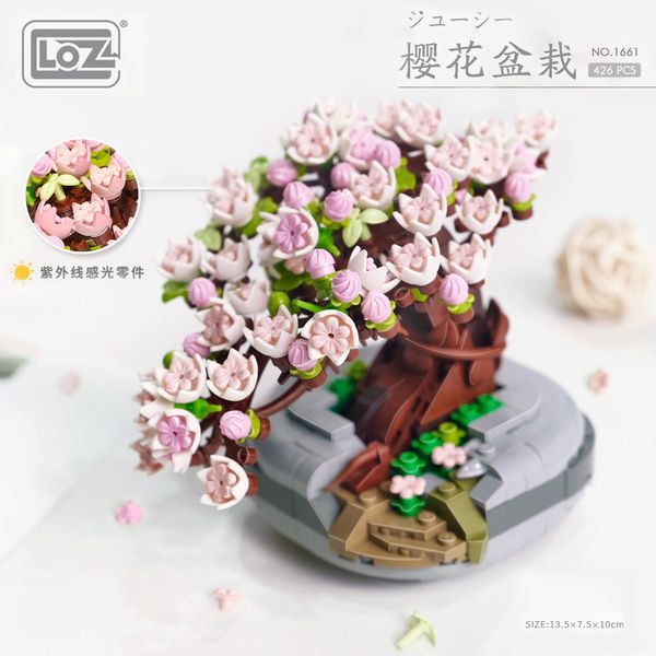 Flower MINI Pot Plant Building Block City Cherry Tree Decoration Bricks DIY Christmas Boys Kids Toys Gifts
Flower MINI Pot Plant Building Block City Cherry Tree Decoration Bricks DIY Christmas Boys Kids Toys Gifts