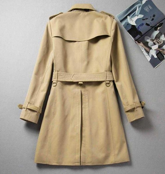 classic men fashion england style middle long trench quality brands design double breasted trench coat for spring, Tan;black
classic men fashion england style middle long trench quality brands design double breasted trench coat for spring, Tan;black