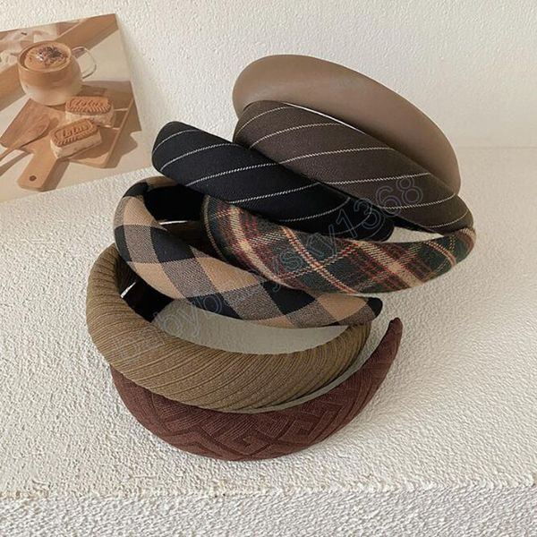 fashion autumn headwear for women hairband grid sponge warm casual wide-brimmed headband hair accessories, Slivery;white
fashion autumn headwear for women hairband grid sponge warm casual wide-brimmed headband hair accessories, Slivery;white