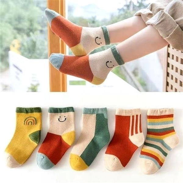 socks 5 pairs lot cute baby girls autumn rainbow stripes cotton children socks infant toddler boy kids calcetines 112y 220905, Pink;yellow
socks 5 pairs lot cute baby girls autumn rainbow stripes cotton children socks infant toddler boy kids calcetines 112y 220905, Pink;yellow