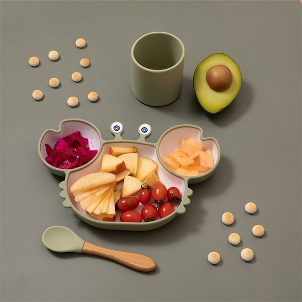 alat makan pengisap silikon subgrid untuk bayi kartun kepiting antijatuh piring makan bayi anakanak mangkuk makanan tambahan piring lunak 22
alat makan pengisap silikon subgrid untuk bayi kartun kepiting antijatuh piring makan bayi anakanak mangkuk makanan tambahan piring lunak 22