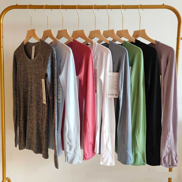 women's knits tees women clothing tees t-shirt autumn winter 2.0 long-sleeved yoga clothes slim slimming seamless quick-drying sports, White
women's knits tees women clothing tees t-shirt autumn winter 2.0 long-sleeved yoga clothes slim slimming seamless quick-drying sports, White