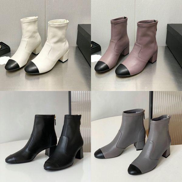 2022 designer women round head martin boots luxury fashion leather solid color short boot autumn winter lady many collocation behind zipper, Black
2022 designer women round head martin boots luxury fashion leather solid color short boot autumn winter lady many collocation behind zipper, Black