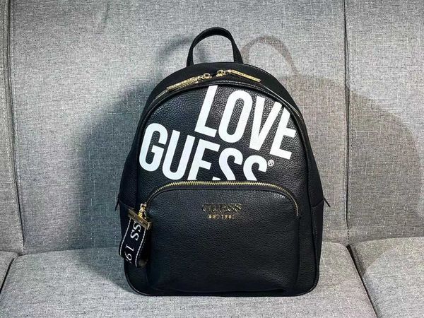 fashion brand graffiti printed backpack casual letter zipper fashion bag, Silver 
fashion brand graffiti printed backpack casual letter zipper fashion bag, Silver