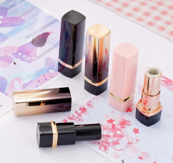 empty cosmetic containers lipstick lip gloss tube with black pink lipstick tubes diy 12.1mm packaging sn506
empty cosmetic containers lipstick lip gloss tube with black pink lipstick tubes diy 12.1mm packaging sn506