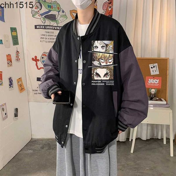 cartoon printed jacket baseball jacket men's spring and autumn season fashionable ins loose fashion brand versatile port casual suit, Black;brown
cartoon printed jacket baseball jacket men's spring and autumn season fashionable ins loose fashion brand versatile port casual suit, Black;brown