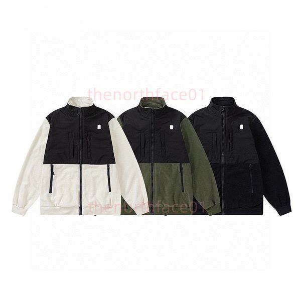 luxury mens fashion patchwork jackets men womens stand collar polar fleece coats couples streetwear long sleeved jacket coats asian size m-2, Black;brown
luxury mens fashion patchwork jackets men womens stand collar polar fleece coats couples streetwear long sleeved jacket coats asian size m-2, Black;brown