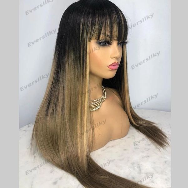 silk fringe human hair wigs for women light cool brown glueless full machine made straight wigs remy ombre dark black roots
silk fringe human hair wigs for women light cool brown glueless full machine made straight wigs remy ombre dark black roots