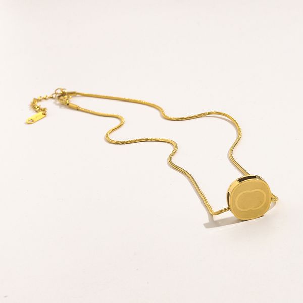 fashion women luxury designer necklace choker pendant chain 18k gold plated round stainless steel letter necklaces wedding jewelry accessori, Silver
fashion women luxury designer necklace choker pendant chain 18k gold plated round stainless steel letter necklaces wedding jewelry accessori, Silver