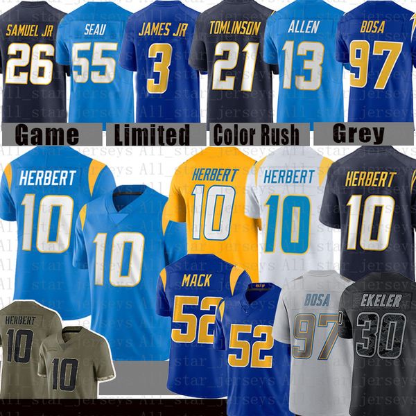 khalil mack football jersey mens justin herbert keenan allen derwin james jr. joey bosa mike williams austin ekeler j.c. jackson zion johnso, Black;red
khalil mack football jersey mens justin herbert keenan allen derwin james jr. joey bosa mike williams austin ekeler j.c. jackson zion johnso, Black;red