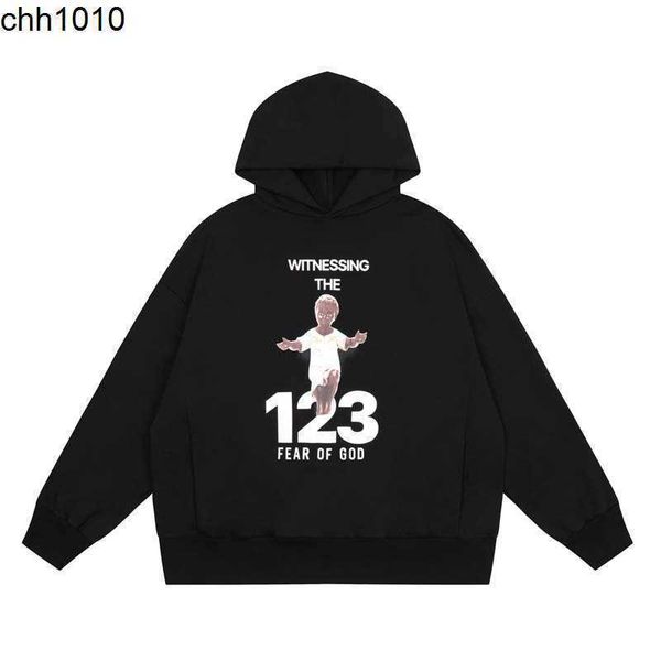 heavy hoodie designer rrr123 co branded high street little angel hoodie for men and women, Black
heavy hoodie designer rrr123 co branded high street little angel hoodie for men and women, Black