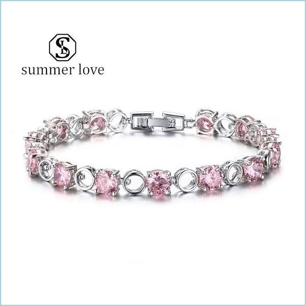 chain new arrival 3a cz round square cut bracelets for women pink iced out tennis bangle bracelet hiphop classic charm valentines da dh6mo, Black
chain new arrival 3a cz round square cut bracelets for women pink iced out tennis bangle bracelet hiphop classic charm valentines da dh6mo, Black