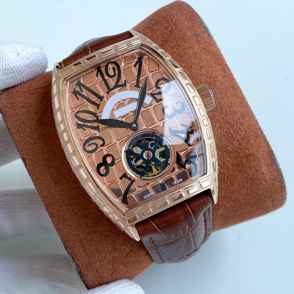 muller - brand luxury men's watches waterproof watch men mechanical wristpatch full automatic mechanical movement v45 sc dt, Slivery;brown
muller - brand luxury men's watches waterproof watch men mechanical wristpatch full automatic mechanical movement v45 sc dt, Slivery;brown