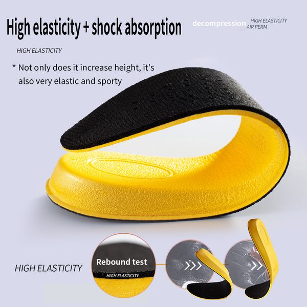 height increase insoles for women men invisiable boost 1.5-3.5cm breathable orthopedic elevator insoles shock absorption pads, Black
height increase insoles for women men invisiable boost 1.5-3.5cm breathable orthopedic elevator insoles shock absorption pads, Black