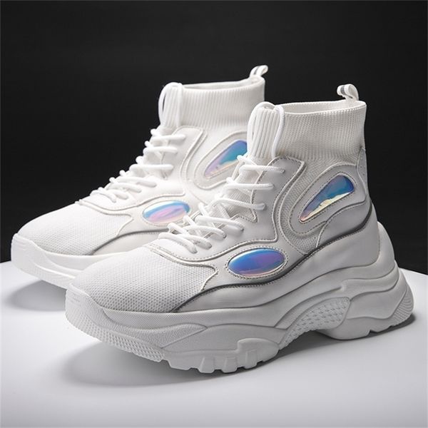 plus size high platform sneakers 41 42 women men ankle boots sock shoes woman dad chunky sneakers zapatos de mujjer 220623, Black
plus size high platform sneakers 41 42 women men ankle boots sock shoes woman dad chunky sneakers zapatos de mujjer 220623, Black