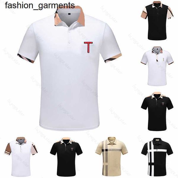 men's burbersy casual shirts mens designer polos shirt trend fashion classic embroidery short sleeve business shirt top, White;black
men's burbersy casual shirts mens designer polos shirt trend fashion classic embroidery short sleeve business shirt top, White;black