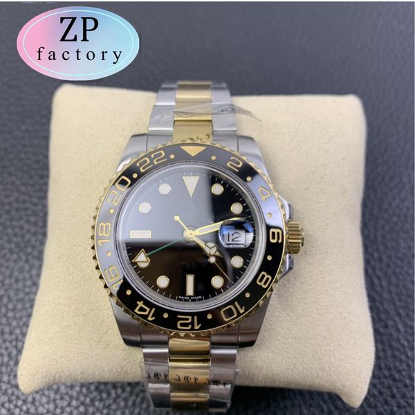 zp factory v2 upgraded men's watch gmt watch 13 color optional holiday gift mechanical automatic ceramic bezel 40mm waterproof sapphire, Slivery;brown
zp factory v2 upgraded men's watch gmt watch 13 color optional holiday gift mechanical automatic ceramic bezel 40mm waterproof sapphire, Slivery;brown