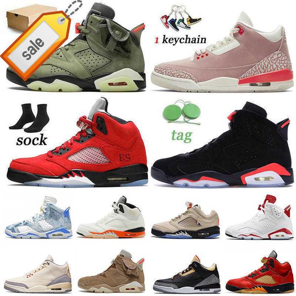 2023 2022 with box sail jumpman 5 6s women men basketball shoes muslin rust pink travis x british khaki pine green patchwork easter 5s black
2023 2022 with box sail jumpman 5 6s women men basketball shoes muslin rust pink travis x british khaki pine green patchwork easter 5s black
