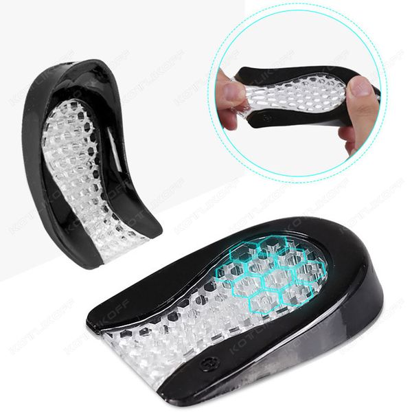 silicone gel insoles for women heel spur pads for relief plantar fasciitis pain soft inserts shoes cushion, Black
silicone gel insoles for women heel spur pads for relief plantar fasciitis pain soft inserts shoes cushion, Black