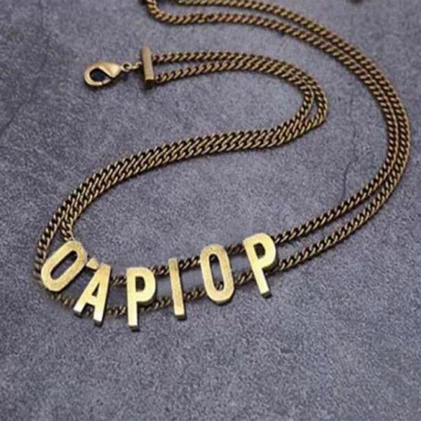 fashion initial letter choker necklace bijoux cuban link chains for lady womens party wedding lovers gift jewelry with box189z, Golden;silver
fashion initial letter choker necklace bijoux cuban link chains for lady womens party wedding lovers gift jewelry with box189z, Golden;silver