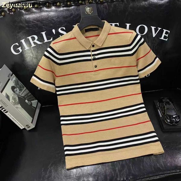 men's t-shirts designer shirt burbrerys autumn lapel short sleeve sweater stripe color fashion brand large size sweater half sleeve tee, White;black
men's t-shirts designer shirt burbrerys autumn lapel short sleeve sweater stripe color fashion brand large size sweater half sleeve tee, White;black