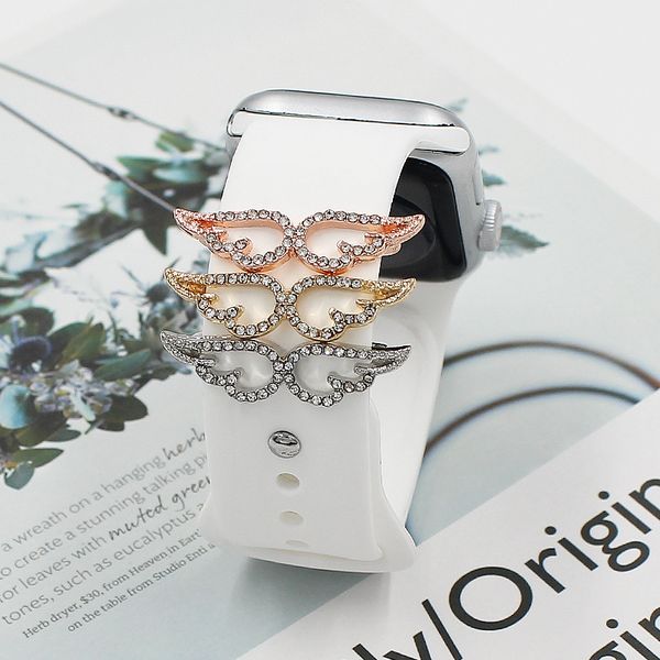 metal watch charm accessories for silicone watch band accessory cartoon apple iwatch stud birthday gift, Silver
metal watch charm accessories for silicone watch band accessory cartoon apple iwatch stud birthday gift, Silver